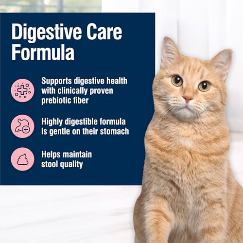 Image of Blue Buffalo True Solutions Wet Food for Cats, Digestive Care Formula with Clinically Proven Ingredients, Chicken Recipe, 3oz Cans, 4Pack Trial Size