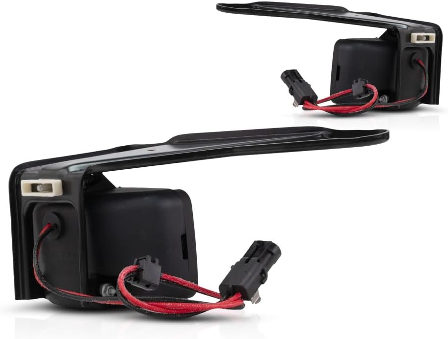 CarLights360 For 1988-1997 Chevy C/K Pickup Fog Light Driver and Passenger Side Pair w/Bulbs and Bracket For GM2592106