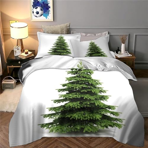 Housse de couette arbre de Noël hypoallergénique ultra douce en microfibre - 6