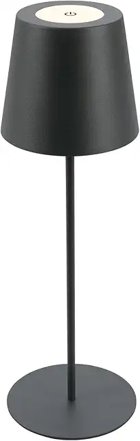 BRILONER LED Tischlampe kabellos, dimmbar, höhenverstellbar - LED Tischleuchten