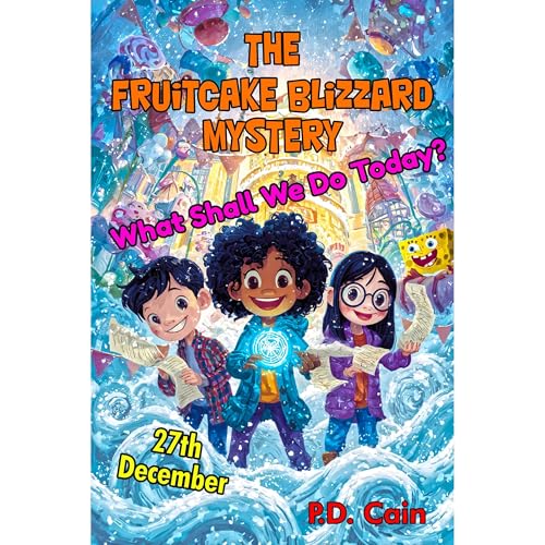 The Fruitcake Blizzard Mystery Audiobook By P.D. Cain cover art