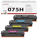 canon mf3010 toner cartridge number Contenu: 4 Packs Compatible pour Canon 075H 075 Cartouche de Toner