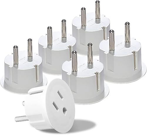 Adaptadores de enchufe de Estados Unidos a Schuko Alemania, de alto rendimiento, certificado por la CE, de Orei disponible en Yaxa Colombia