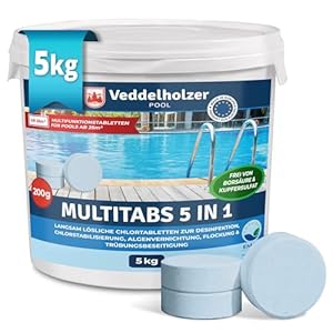 Veddelholzer 5 kg Multitabs Chlortabletten