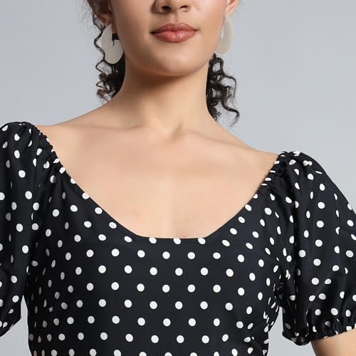 Image of Mehrang Fashion Western Dress || Stretchable Solid Sleeveles Frill Dress for Women || Western Dresses for Women || Dress for Women|| Summer Short Dresses for Women