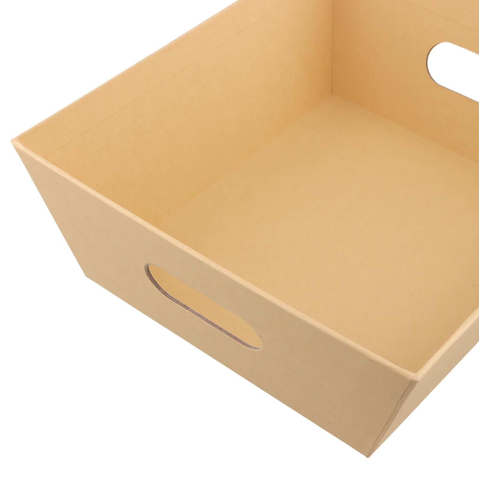 CHUEHKAK 15 cesti regalo vuoti in carta kraft con manici, 25 x 21 x 9 cm, confezione regalo per compleanni e celebrazioni