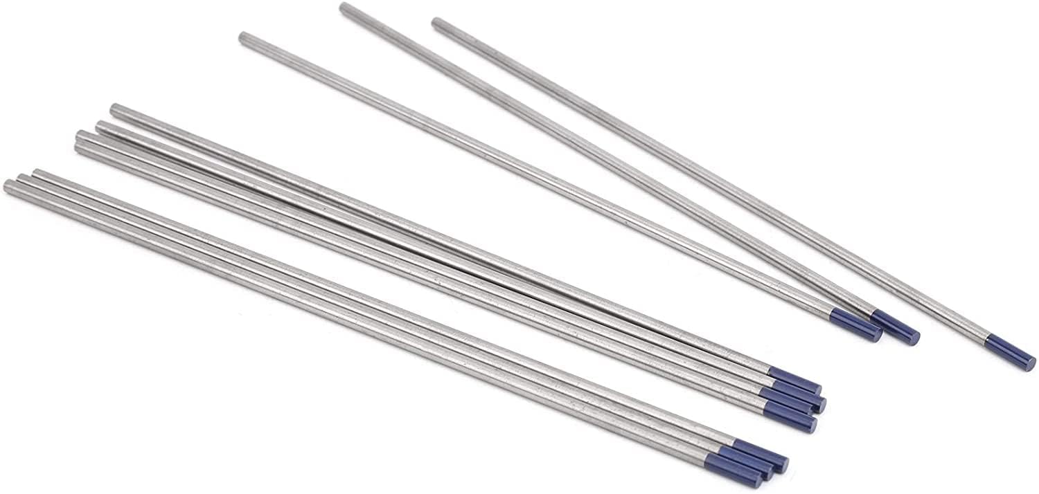 TECHNO TRONICS Tungsten TIG Electrodes (Pack of 10 Pieces, Size - 3.0 x 150 MM)