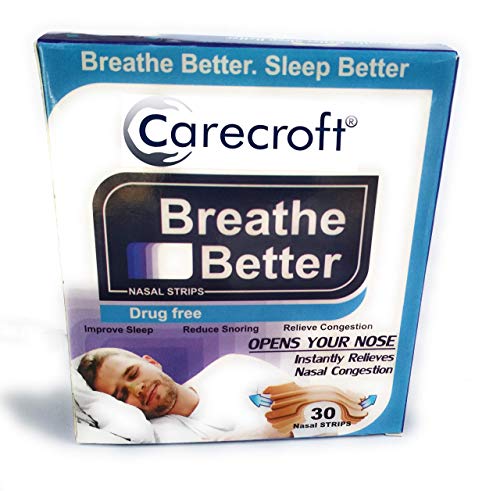 Image of 30 Pcs Anti Snoring Nasal Strips For Men Women Nose Snore Stopper Solution Remedy Device Breathe Right Vents Stop Better Sleep Control Reduce Good Night Sleep Breathing (Pack Of 30 Strips)