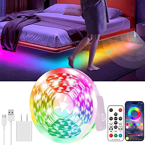 KANTUTOE Motion Activated LED Light Strip Cover