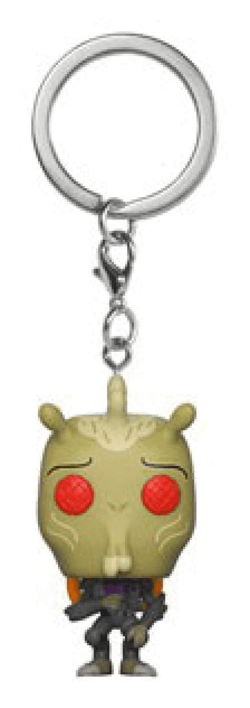 Funko Pocket Pop Rick & Morty Krombopulos Michael Exclusive Keychain Keyring