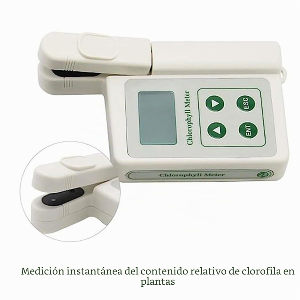 Analizador de Clorofila, Medidor de Temperatura de la Hoja, Medidor de Humedad de la Hoja 0.0-99.9SPAD Compacto y Portátil, Agricultura, Entusiastas de Las Plantas