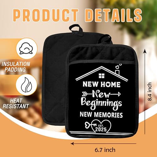 Regalos de inauguración de la casa: agarradores con bolsillos New Home para cocina 3