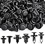 Nilight 200PCS Car Retainer Clips 6mm 7mm 8mm 9mm 10mm Expansion Screws Replacement Kit Bumper Push Rivet Clips for GM Ford Toyota Honda Chrysler Nissan,2 Years Warranty