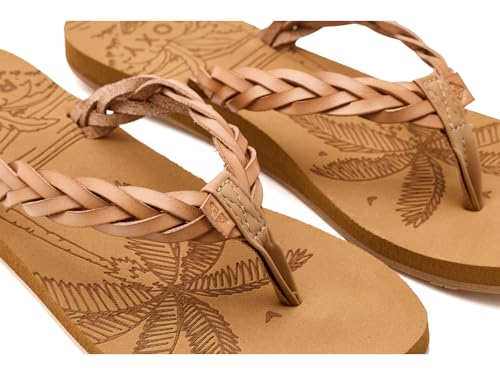 Image of Roxy Women's Feel Breezie Braided Flip Flop Sandal