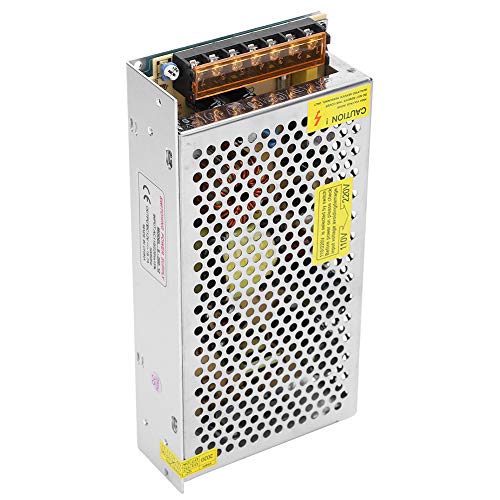 Image of DC12V Switch Power Supply Driver Adapter Aluminum Alloy Transformer for LED Lights and Electronic Devices(S-200-12（12V /16.7A /200W） AC110 /220V±15%)