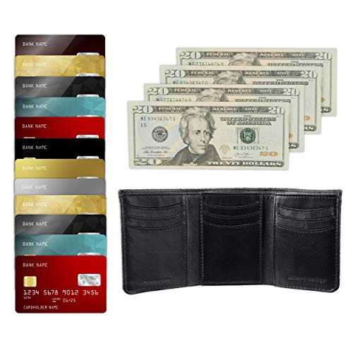 Image of Men's RFID Extra Capacity Trifold Wallet