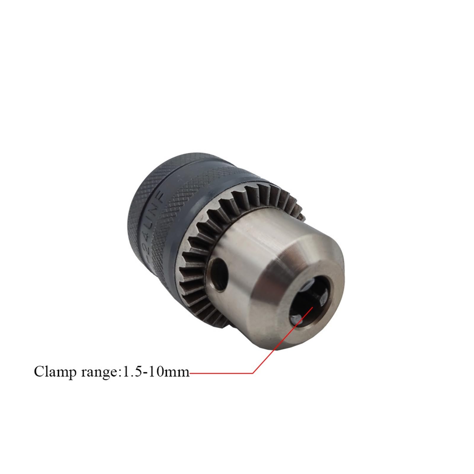 Konwerter precyzyjnego uchwytu wiertarskiego 1,5–10 mm Adapter do szybkiej wymiany gwintu 3/8''-24UNF Chwyt SDS-Plus 1/4" Hex (Color : 4pcs set)