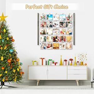 Love-KANKEI Wood Picture Photo Frame for Wall Decor 26×29 inch with 30 Clips and Adjustable Twines Collage Artworks Prints Multi Pictures Organizer and Hanging Display Frames Gift Weathered Grey Love KANKEI Wood Picture Photo Frame for Wall Decor 2629 inch with 30 Clips and Adjustable Twines Collage Artworks Prints Multi Pictures Organizer and Hanging Display Frames Gift Weathered Grey