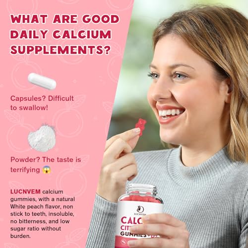 LUCNVEM Calcium Citrate Gummies