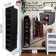Cap Buddy Cap Regal Kappenhalter Schwarz Diese Hut Ablage passt perfekt im Kleiderschrank Wand oder Stange. Mützenaufbewahrung schützt deine Basecaps vor Staub und Dellen (Black)