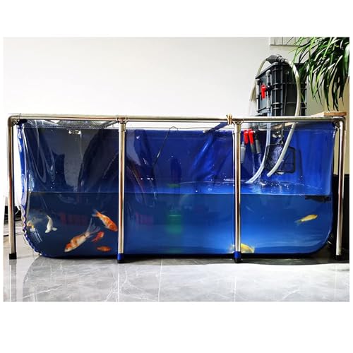 Estanque exterior espacioso para patios con visor transparente Lar 2