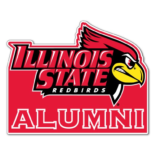 VictoryStore Magnets - Illinois State University Alumni Shaped Magnet, Size 11 inches x 12 inches