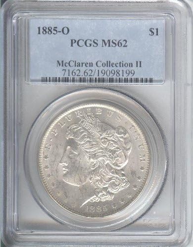 1885 O Morgan Dollar NGC MS-62