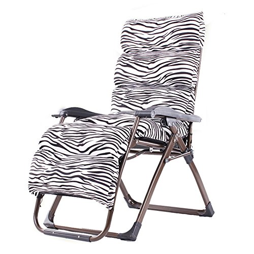 LYQQQQ Folding Chair Recliner Folding Lunch Break Chair Summer Office Balcony Home Chair Beach Easy Chair (Color : A)