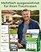 Rasensamen schnellkeimend Frühjahr & Sommer 1kg – TEST SEHR GUT – Grassamen schnellkeimend Rasen Nachsaat Made in Germany – Rasensaat 40qm - Rasensamen Frühjahr & Sommer Samen von Natureflow