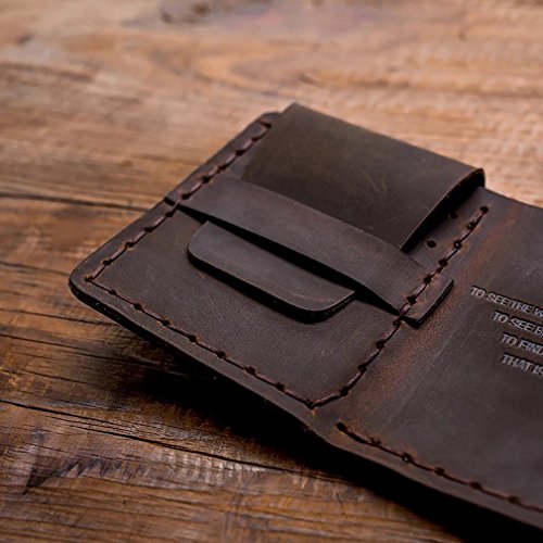 Pull-up Leather Wallet for The Secret Life of Walter Mitty Handmade Wallet4