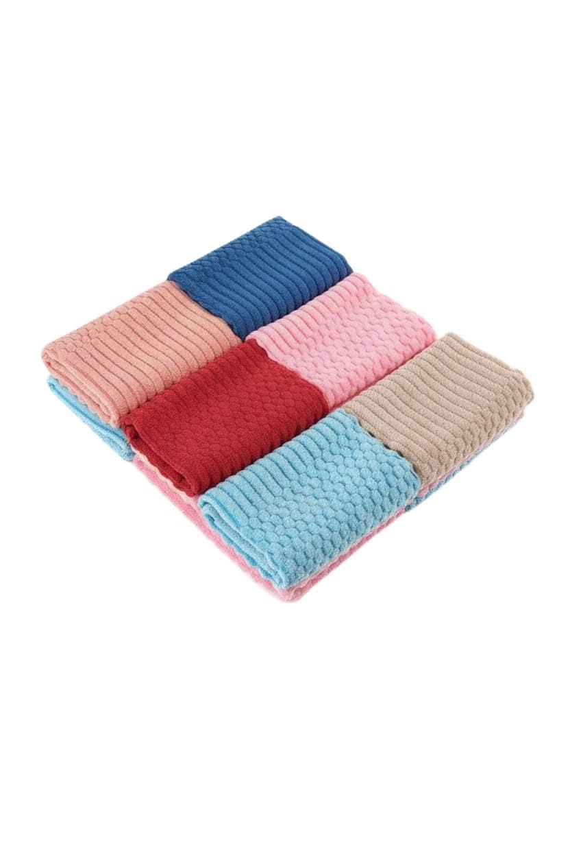 Women’s Cotton Handkerchiefs – Soft Multicolor Floral & Check Print Cutwork Hankies for Women, Girls & Kids | Casual Style Face & Hand Towel | Sweat Wicking Cotton Rumal-image-29