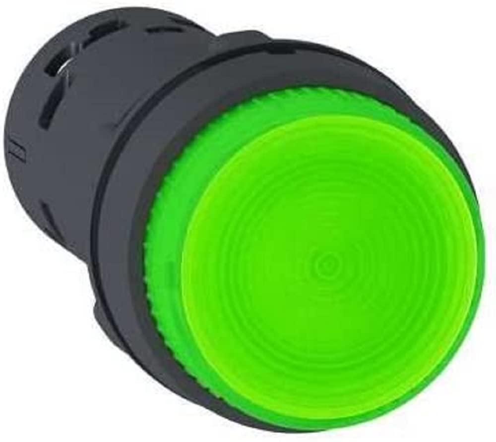 PULS.LUM.LAMP.PULS VERDE NA 230V interrupteur poussoir lumineux IP66