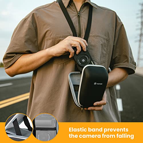 Tarion Camera Case Hard Shell Camera Case Protective Carrying Case For Compact Cameras Digital Cameras Black Tr-Hp #TOP4