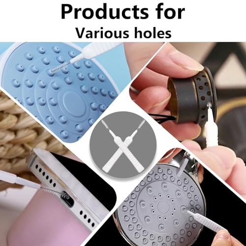 30 Pezzi Spazzola Pulizia per Soffioni Doccia