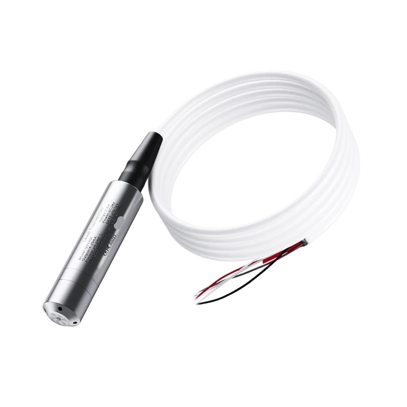 Transmisor de nivel de agua 0-10 m, sensor mar, 4-20 mA, 0-5 V, 10, RS485, indicador hidrostático para depósito de la piscina(Rs485 Output)