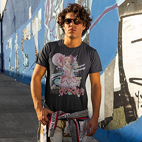 Mens Womens Tshirt Madoka Magica~ Shirts for Men Women Dad White Friends2