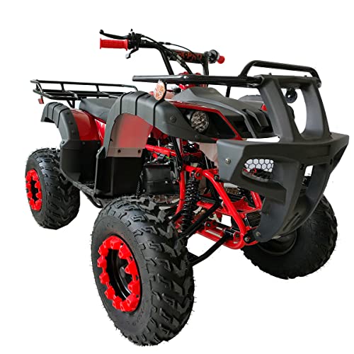 X-PRO 200 ATV Quad 4 Wheelers Utility ATV Full Size ATV Quad Adult ATVs Big Youth ATVs for Sale(Burgundy) - Image 5