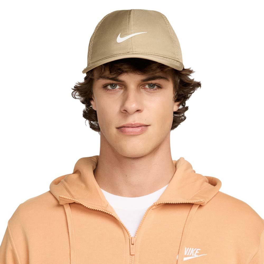 Nike Unisex Hat Cap, Parachute Beige/Metallic Silver, M