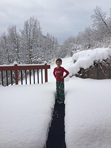 Summerstep Home WM12x120-RES Residential Snow Melting Heated Walkway Mat, Anti-Slip, Ideal for narrow walkways and snowy paths to hot tubs (Requires SMPC Power Cord), Black, Single Item