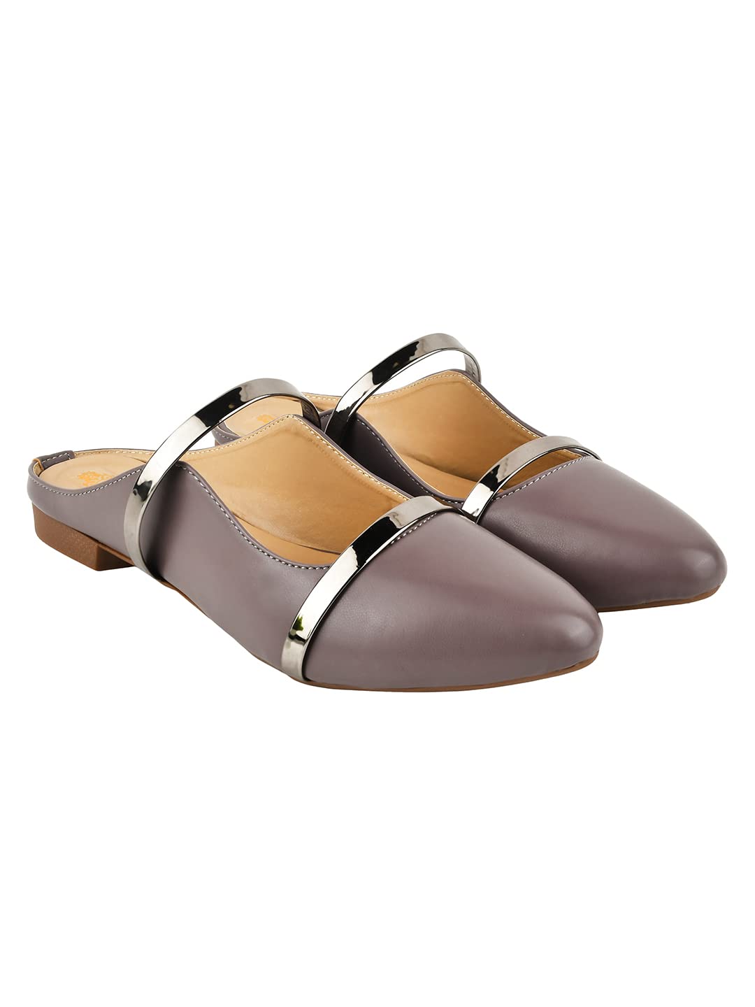 Shoetopia Stylish Grey Flat Mules for Women & Girls /UK5 (B0BV6YC5YX) Amazon Price History, Amazon Price Tracker