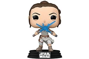 Rey with 2 Light Sabers from POP Star Wars: The Rise of Skywalker Ep. 9