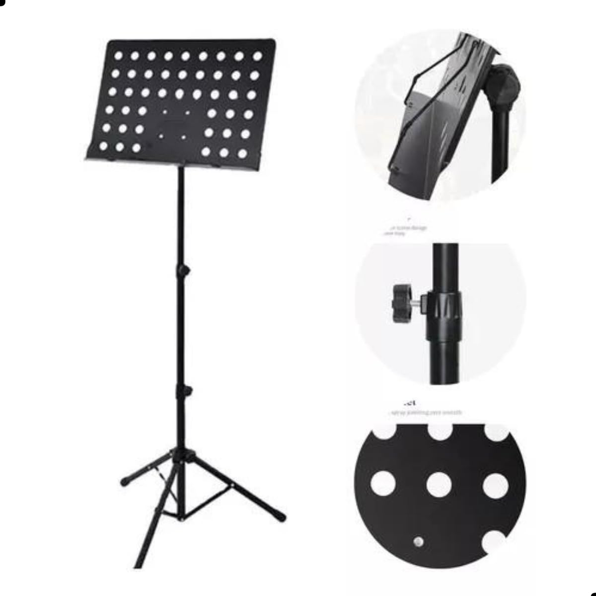 Suporte Estante Partitura Musical Maestro Bertô MS-22M Concerto