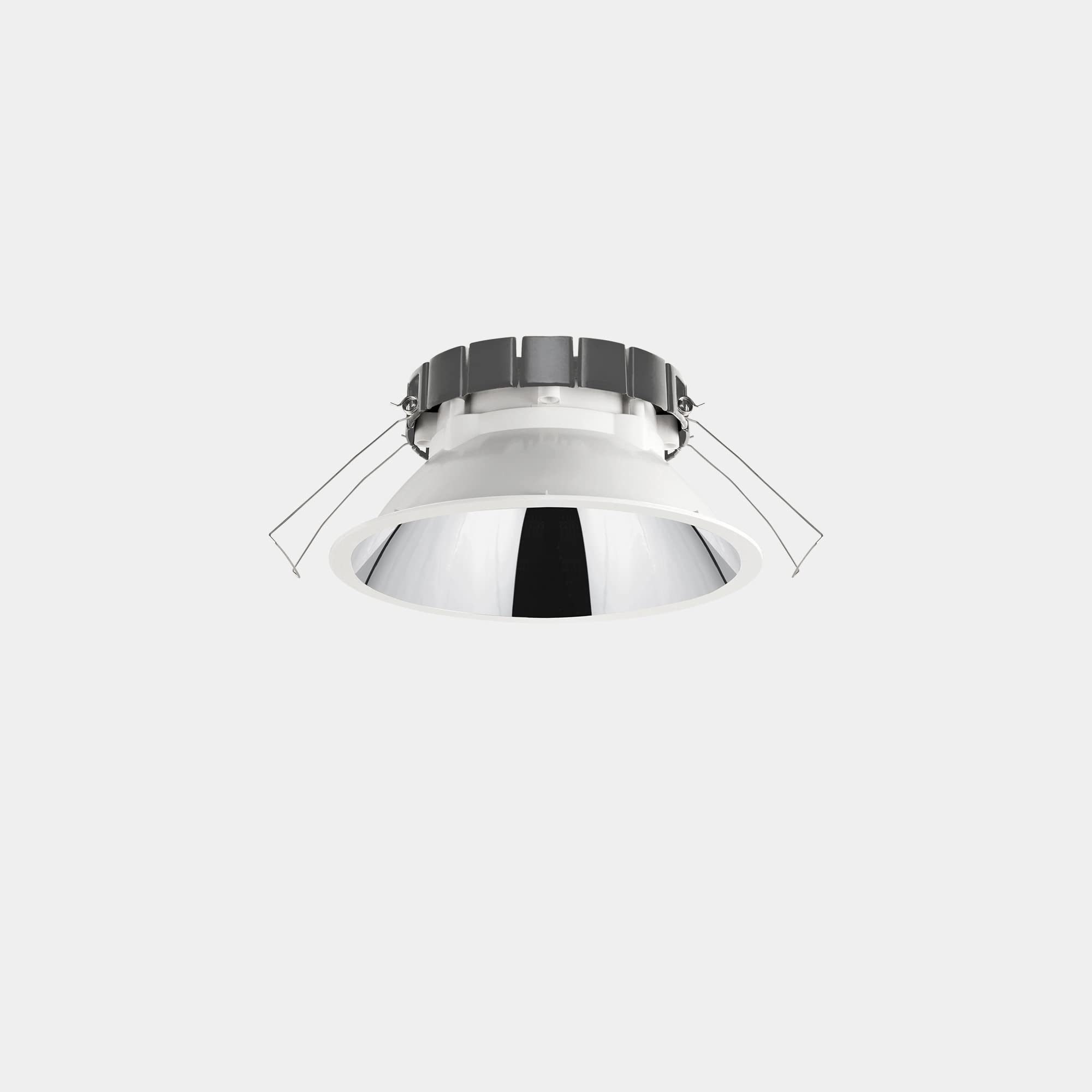 LEDS·C4 Downlight de Emergencia 12W, Iluminación LED Blanco Neutro 4000K, CRI 82, Ángulo 66.4º, Compatible Dali-2/Push, Ideal para Seguridad y Eficiencia Energética