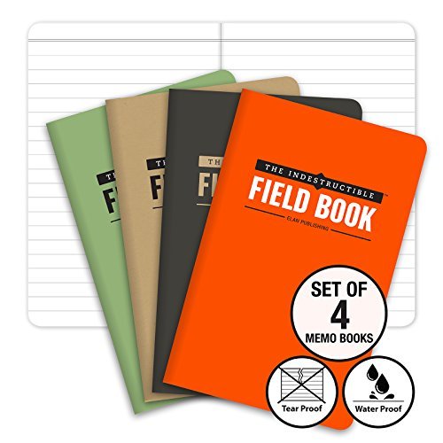 The Indestructible, Waterproof, Tearproof, Weatherproof Field Notebook - 3.5