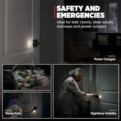 Kwikset Halifax LED Motion Activated Light Up Passage Door Lever for Closet and Hallway Doors, Reversible Non-Locking Handle Lever, Matte Black, with Microban Protection - image 7
