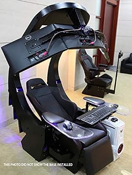 J20 Imperator Works Recline Chair Computer Workstation Classic Design Form 2015 can Support 3 Monitors