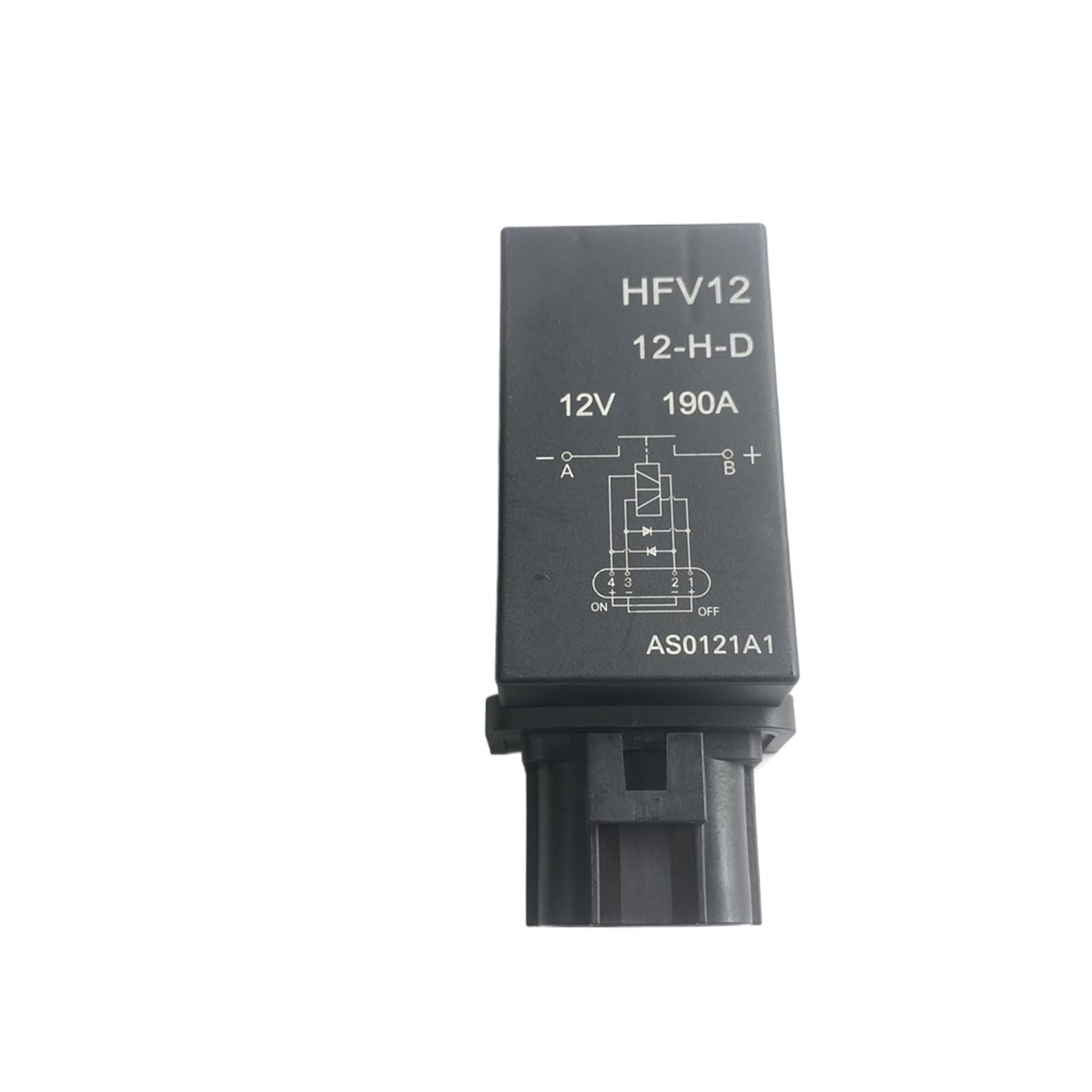 Relais HFV12 12-HD haute performance de commutation pour boîte à fusibles
