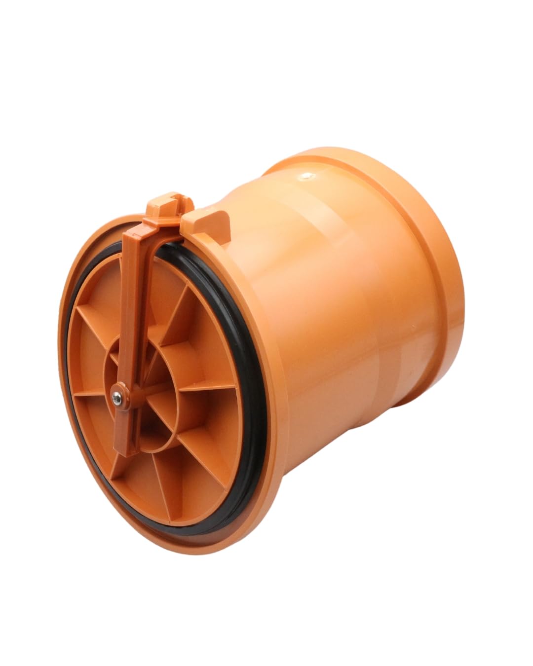 Vanne à grenouille avec couvercle en acier inoxydable pour tuyaux HT/KG DN110/DN160/DN200 (diamètre 200)