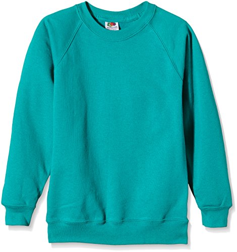 Preisvergleich Produktbild Fruit of the Loom Pullover für Kinder (12-13) (Flaschengrün)