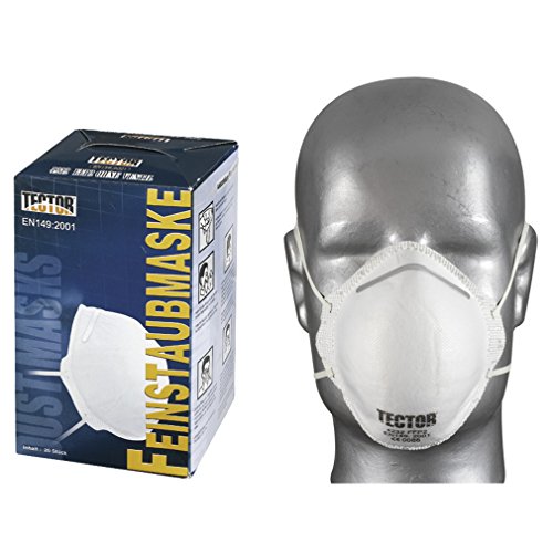Preisvergleich Produktbild Tector FFP2 Feinstaubmaske Ohne Ausatemventil, 20 Stück